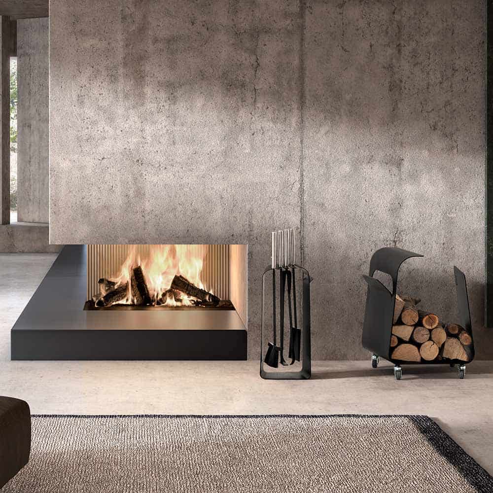 Set-fuoco-di-design-in-alluminio-Dune-ambientata