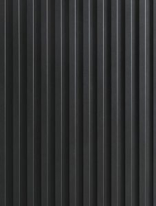 Dekorativna stenska zaščita Black Lines za peči na drva in pelete